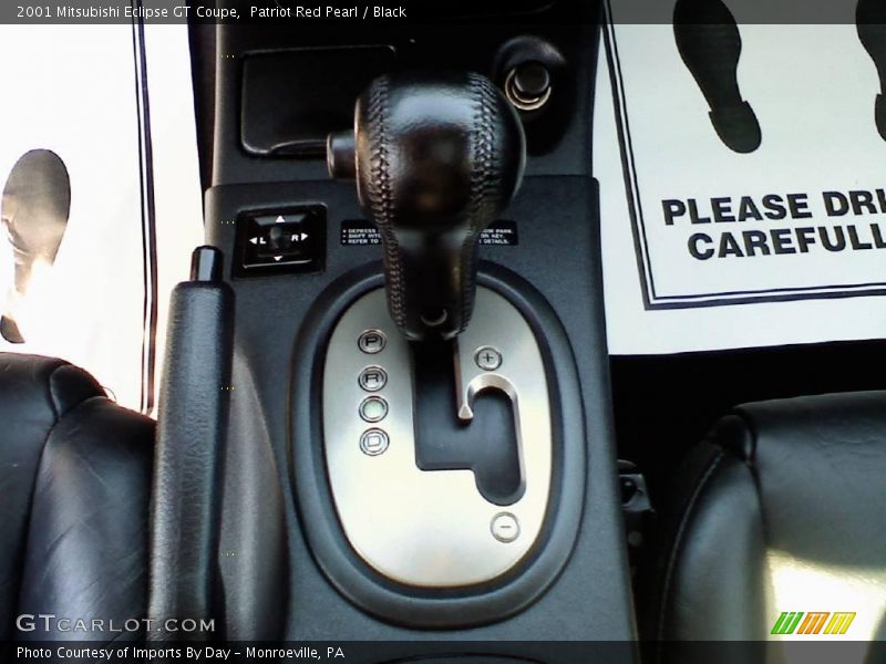 Patriot Red Pearl / Black 2001 Mitsubishi Eclipse GT Coupe