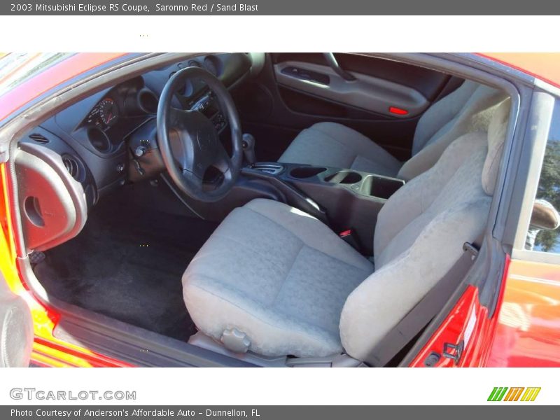 Saronno Red / Sand Blast 2003 Mitsubishi Eclipse RS Coupe