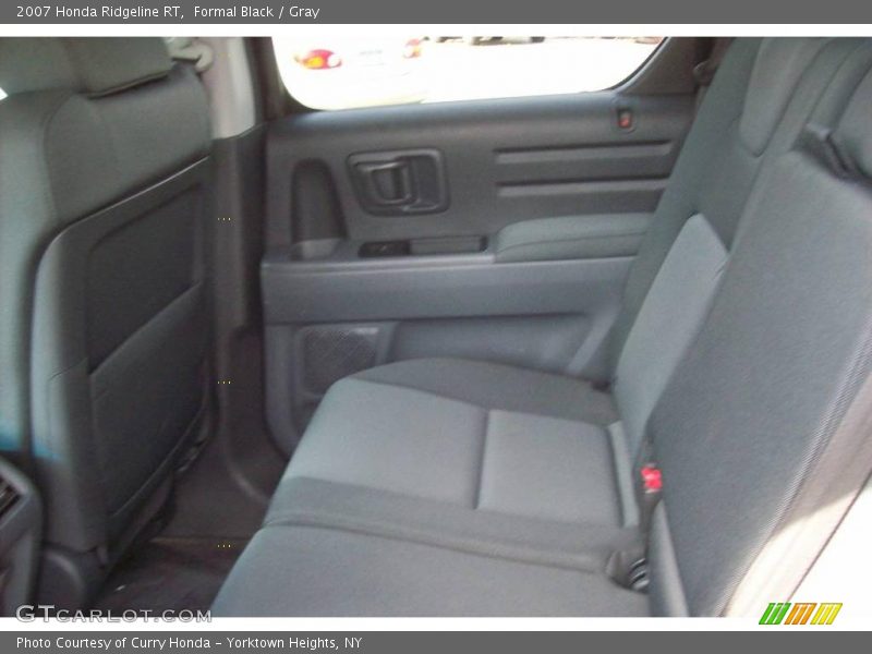 Formal Black / Gray 2007 Honda Ridgeline RT