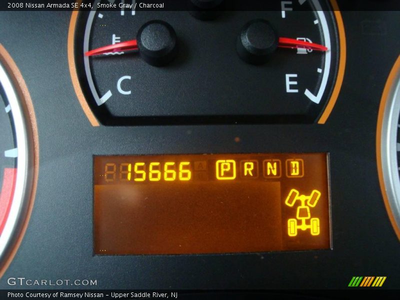 Smoke Gray / Charcoal 2008 Nissan Armada SE 4x4