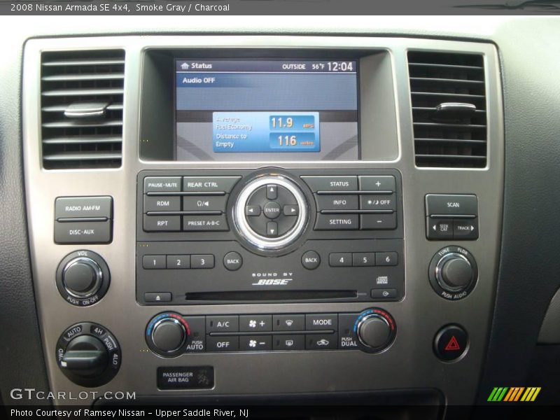 Smoke Gray / Charcoal 2008 Nissan Armada SE 4x4