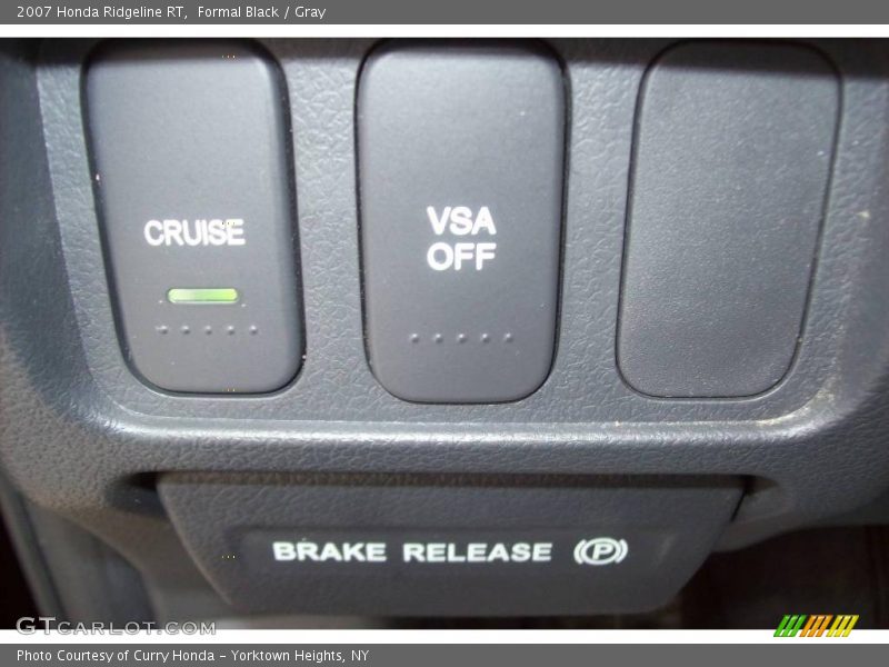 Formal Black / Gray 2007 Honda Ridgeline RT
