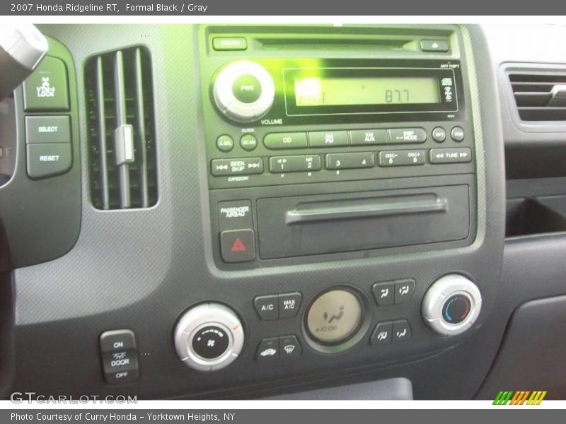 Formal Black / Gray 2007 Honda Ridgeline RT