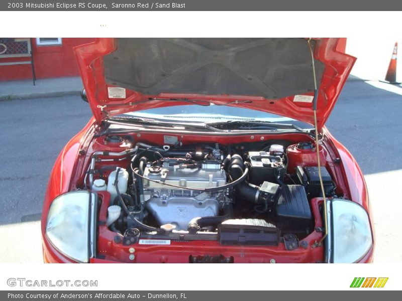 Saronno Red / Sand Blast 2003 Mitsubishi Eclipse RS Coupe