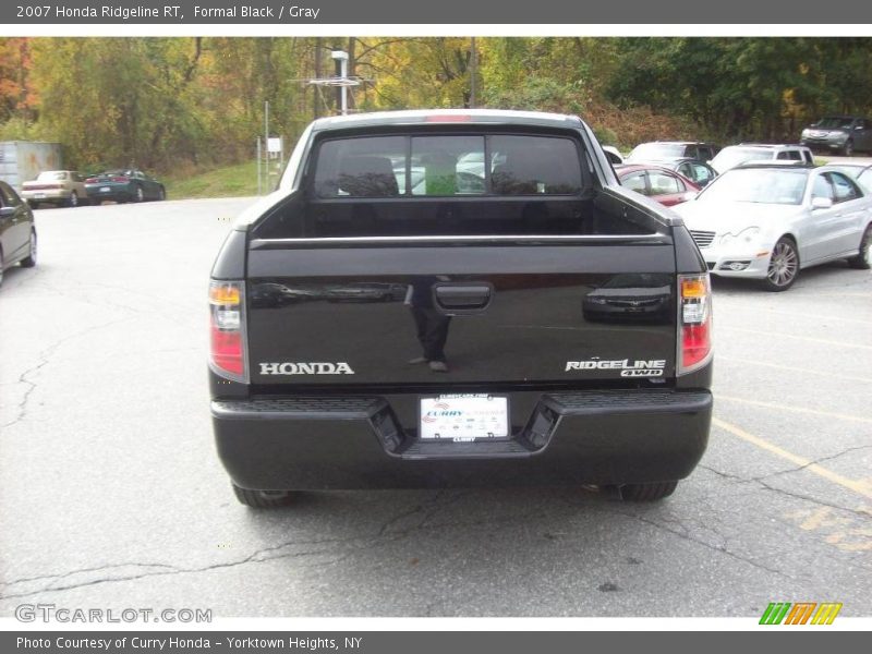 Formal Black / Gray 2007 Honda Ridgeline RT