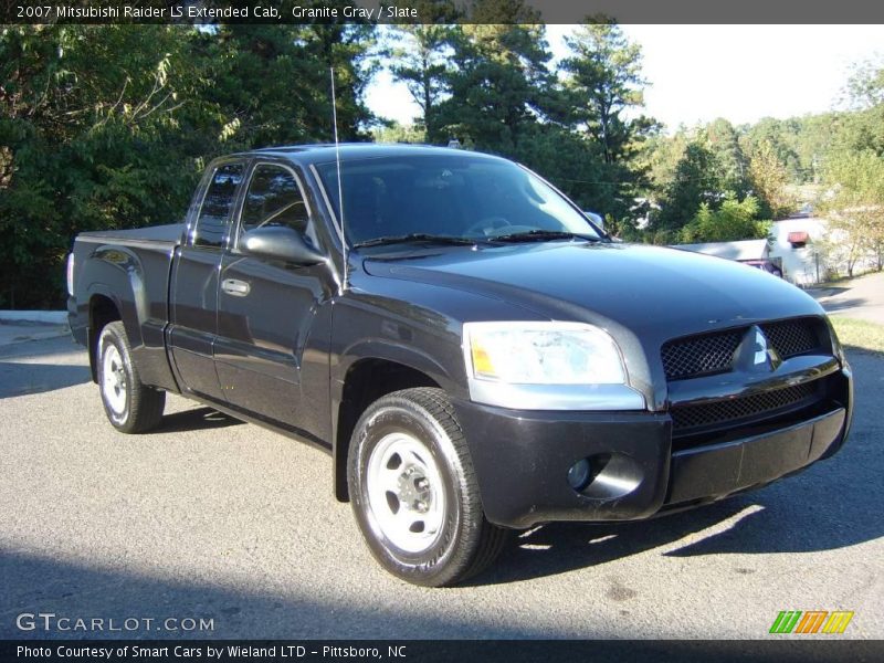 Granite Gray / Slate 2007 Mitsubishi Raider LS Extended Cab
