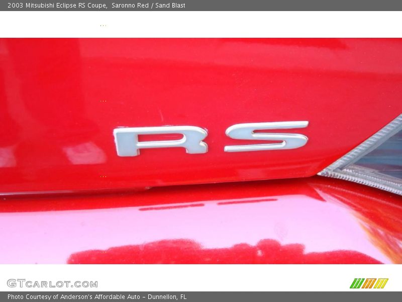 Saronno Red / Sand Blast 2003 Mitsubishi Eclipse RS Coupe