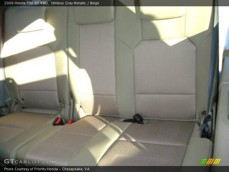 Nimbus Gray Metallic / Beige 2009 Honda Pilot EX 4WD