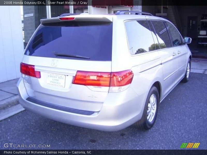 Silver Pearl Metallic / Gray 2008 Honda Odyssey EX-L