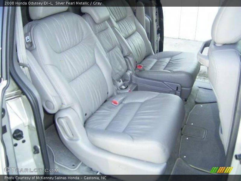 Silver Pearl Metallic / Gray 2008 Honda Odyssey EX-L