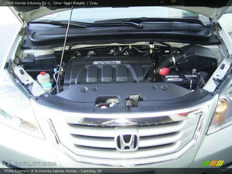 Silver Pearl Metallic / Gray 2008 Honda Odyssey EX-L
