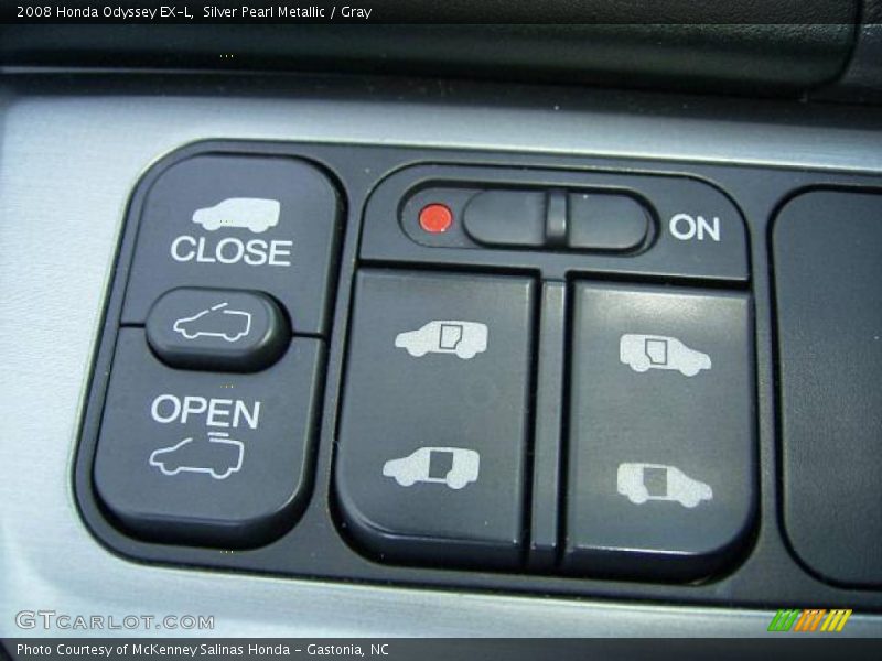 Silver Pearl Metallic / Gray 2008 Honda Odyssey EX-L