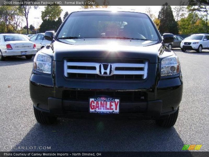 Formal Black / Gray 2008 Honda Pilot Value Package 4WD
