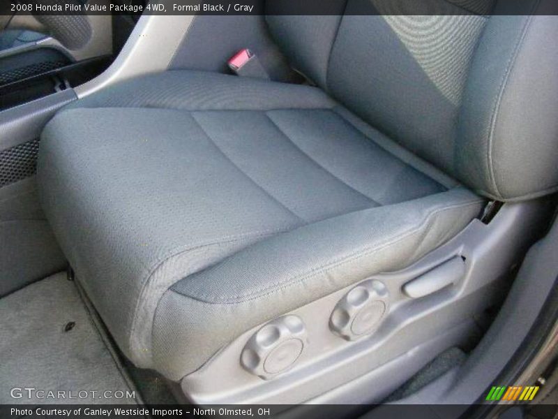 Formal Black / Gray 2008 Honda Pilot Value Package 4WD