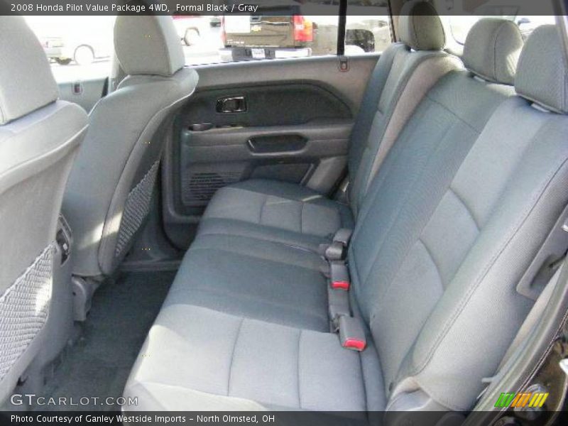 Formal Black / Gray 2008 Honda Pilot Value Package 4WD