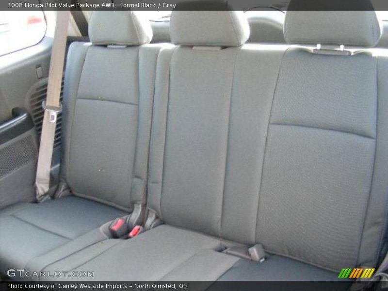 Formal Black / Gray 2008 Honda Pilot Value Package 4WD
