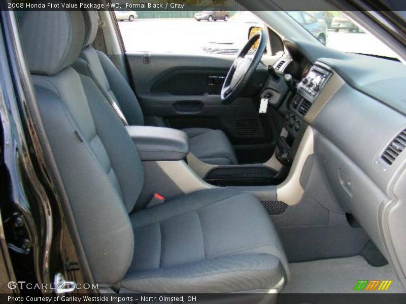 Formal Black / Gray 2008 Honda Pilot Value Package 4WD