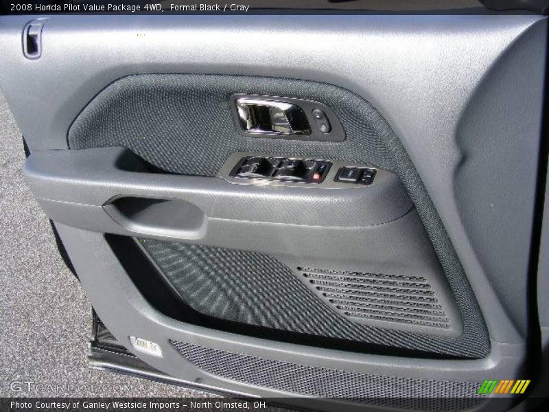 Formal Black / Gray 2008 Honda Pilot Value Package 4WD