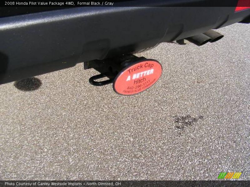 Formal Black / Gray 2008 Honda Pilot Value Package 4WD