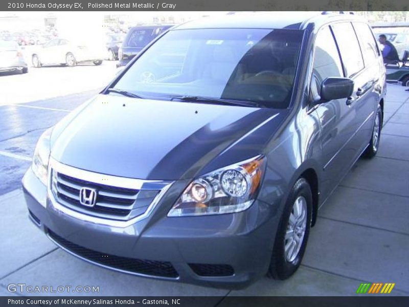 Polished Metal Metallic / Gray 2010 Honda Odyssey EX