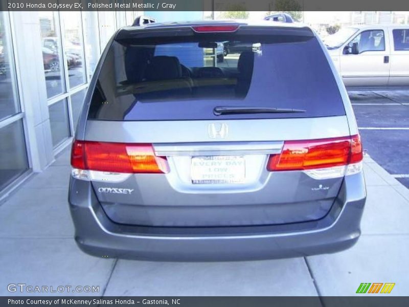 Polished Metal Metallic / Gray 2010 Honda Odyssey EX