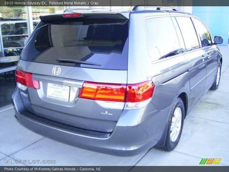 Polished Metal Metallic / Gray 2010 Honda Odyssey EX