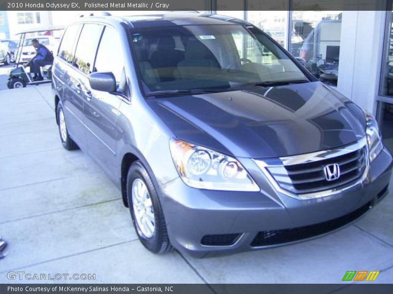 Polished Metal Metallic / Gray 2010 Honda Odyssey EX