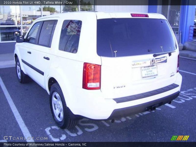 Taffeta White / Gray 2010 Honda Pilot LX 4WD