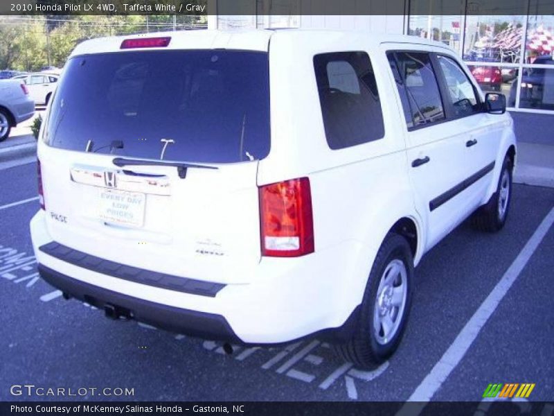 Taffeta White / Gray 2010 Honda Pilot LX 4WD