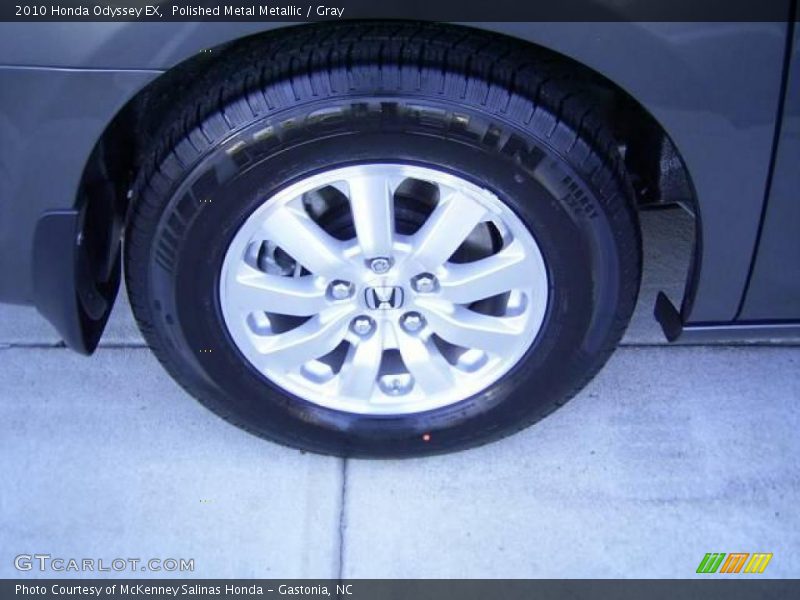 Polished Metal Metallic / Gray 2010 Honda Odyssey EX