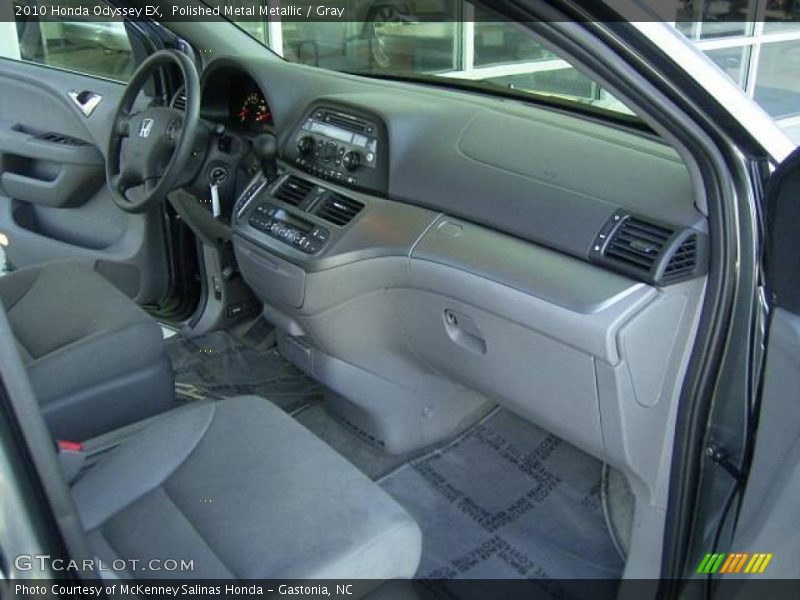 Polished Metal Metallic / Gray 2010 Honda Odyssey EX