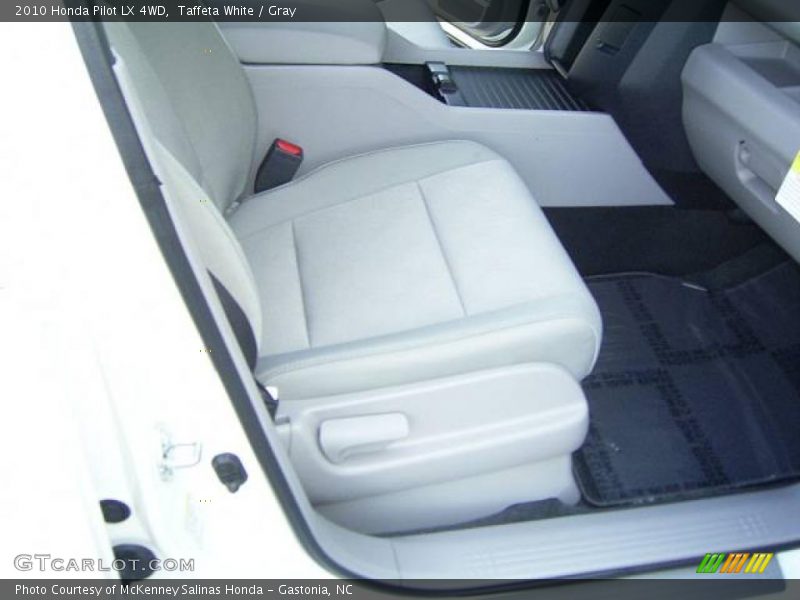 Taffeta White / Gray 2010 Honda Pilot LX 4WD
