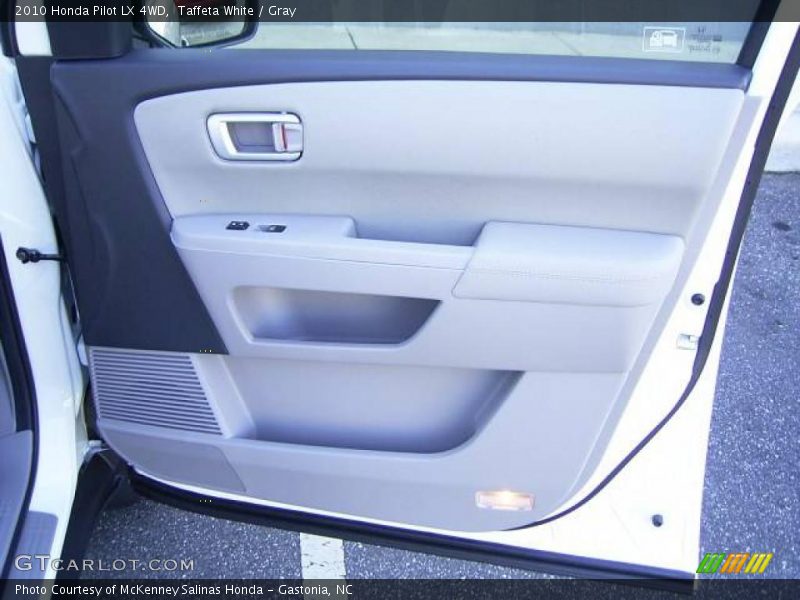 Taffeta White / Gray 2010 Honda Pilot LX 4WD