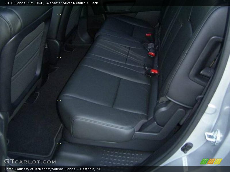 Alabaster Silver Metallic / Black 2010 Honda Pilot EX-L