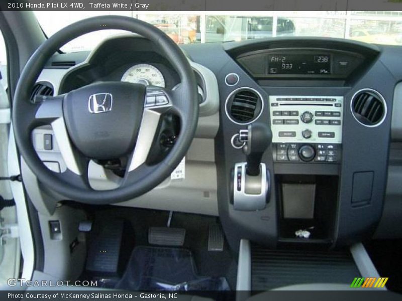 Taffeta White / Gray 2010 Honda Pilot LX 4WD