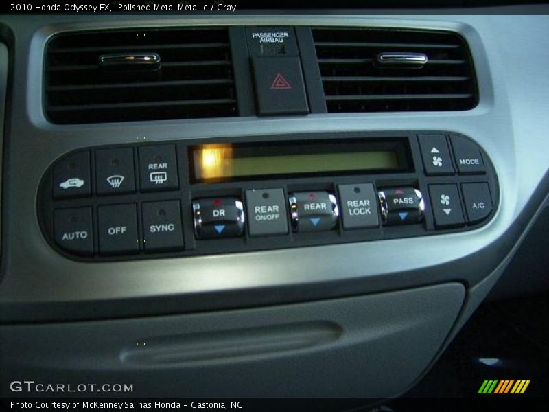 Polished Metal Metallic / Gray 2010 Honda Odyssey EX