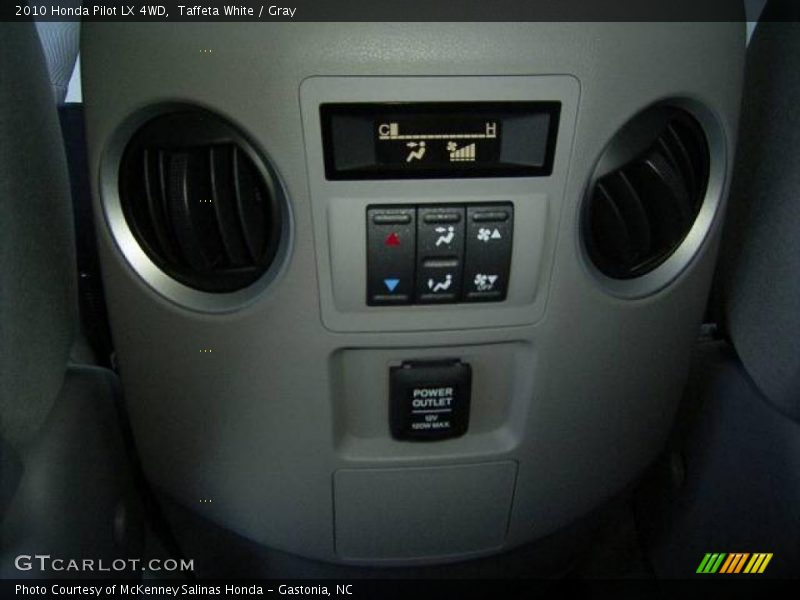 Taffeta White / Gray 2010 Honda Pilot LX 4WD