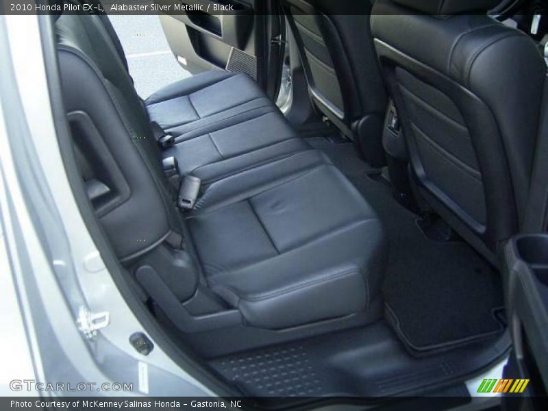 Alabaster Silver Metallic / Black 2010 Honda Pilot EX-L