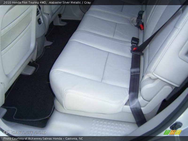 Alabaster Silver Metallic / Gray 2010 Honda Pilot Touring 4WD