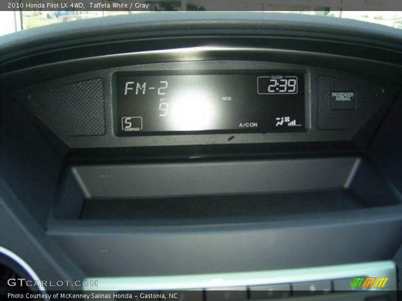 Taffeta White / Gray 2010 Honda Pilot LX 4WD
