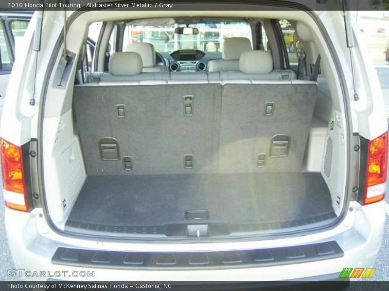 Alabaster Silver Metallic / Gray 2010 Honda Pilot Touring