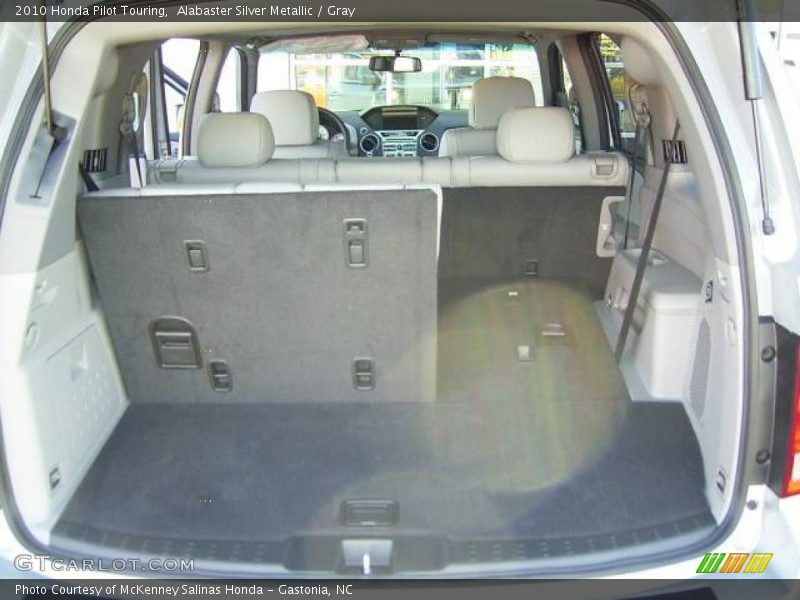 Alabaster Silver Metallic / Gray 2010 Honda Pilot Touring