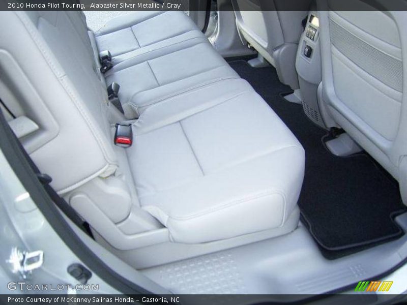 Alabaster Silver Metallic / Gray 2010 Honda Pilot Touring