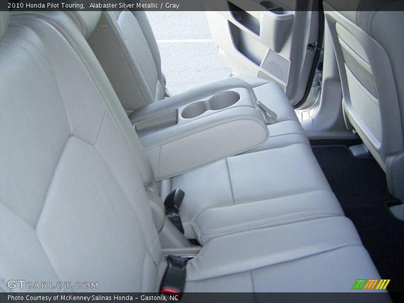 Alabaster Silver Metallic / Gray 2010 Honda Pilot Touring