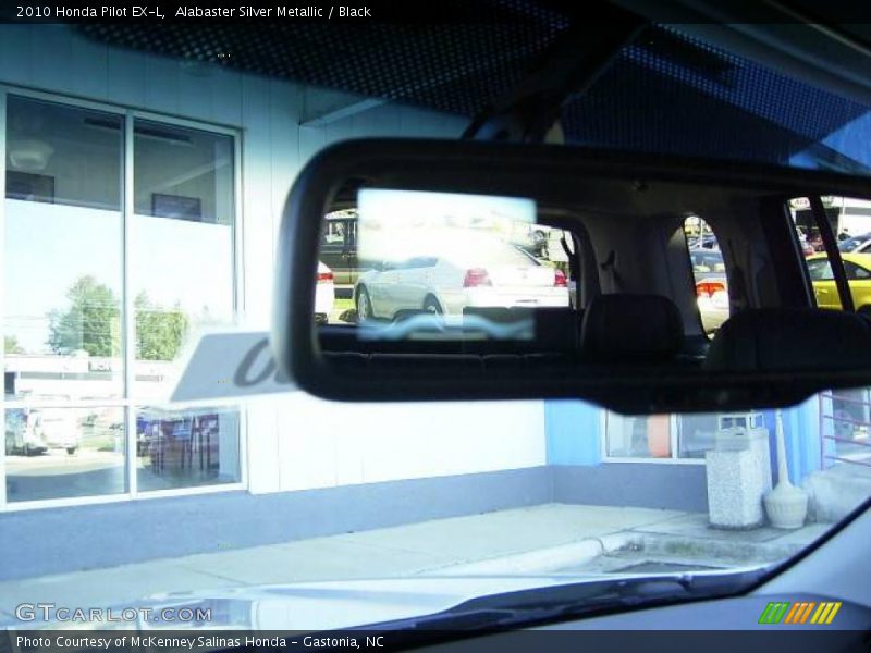 Alabaster Silver Metallic / Black 2010 Honda Pilot EX-L