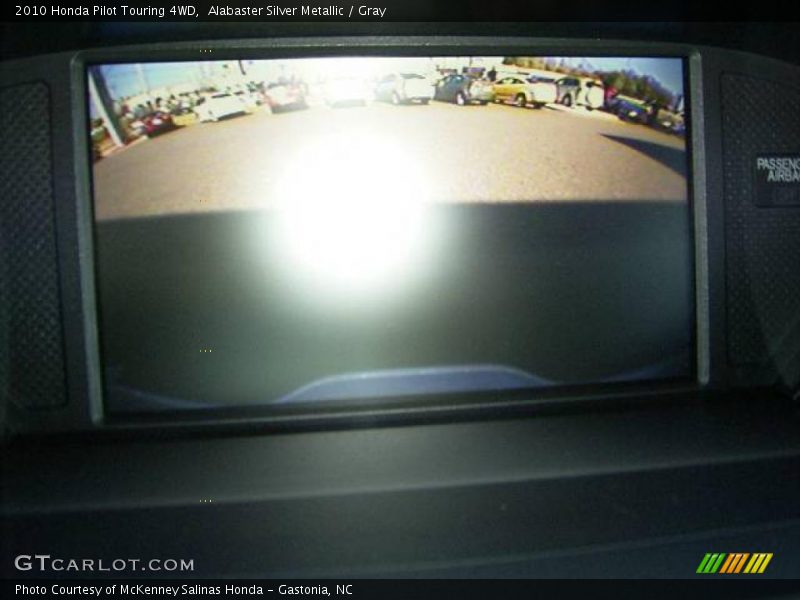 Alabaster Silver Metallic / Gray 2010 Honda Pilot Touring 4WD