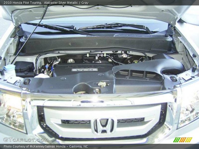 Alabaster Silver Metallic / Gray 2010 Honda Pilot Touring