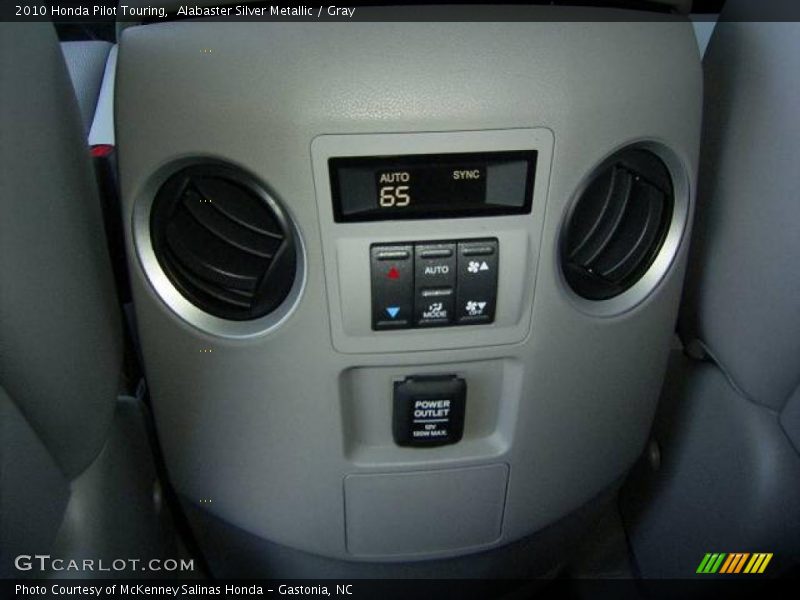 Alabaster Silver Metallic / Gray 2010 Honda Pilot Touring