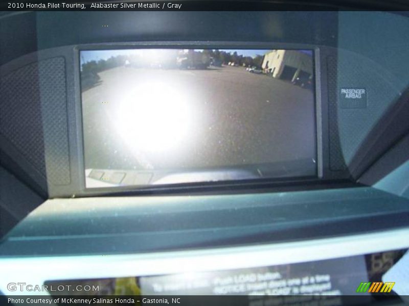 Alabaster Silver Metallic / Gray 2010 Honda Pilot Touring