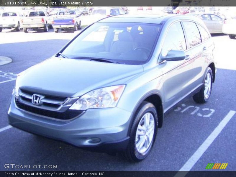 Opal Sage Metallic / Ivory 2010 Honda CR-V EX-L
